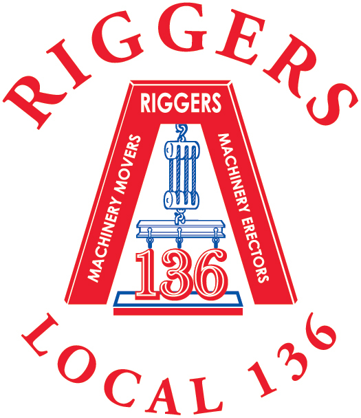 Riggers local 136 LOGO