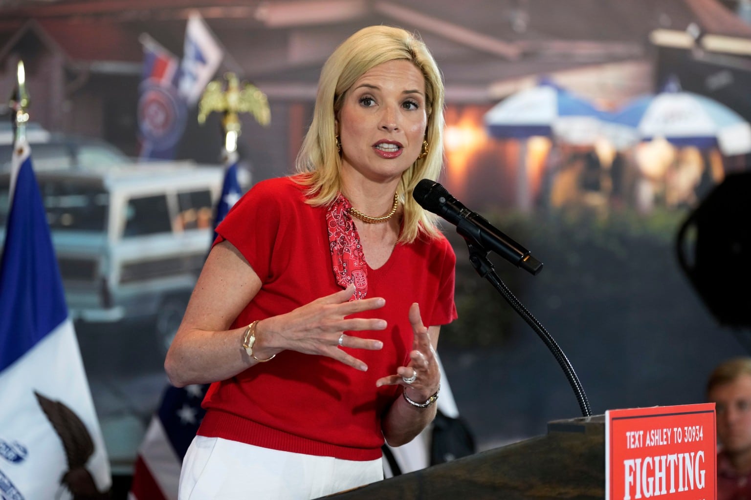 Ashley Hinson's stock ban push clashed with her private equity wealth